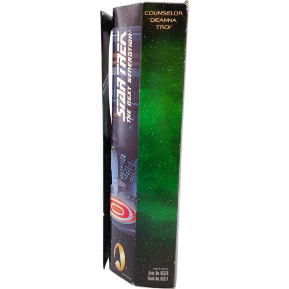 VTG Counselor Deanna Troi STAR TREK TNG 12" The Women of Star Trek 1999 New - Picture 5 of 11